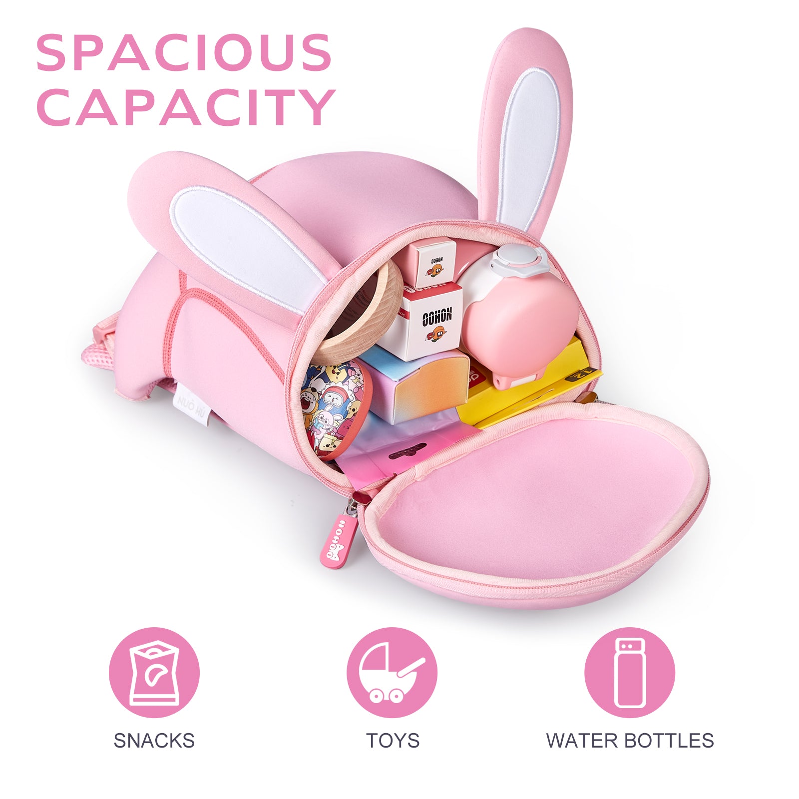Bunny Buddy Backpack – For Kids (Ages 2–6)