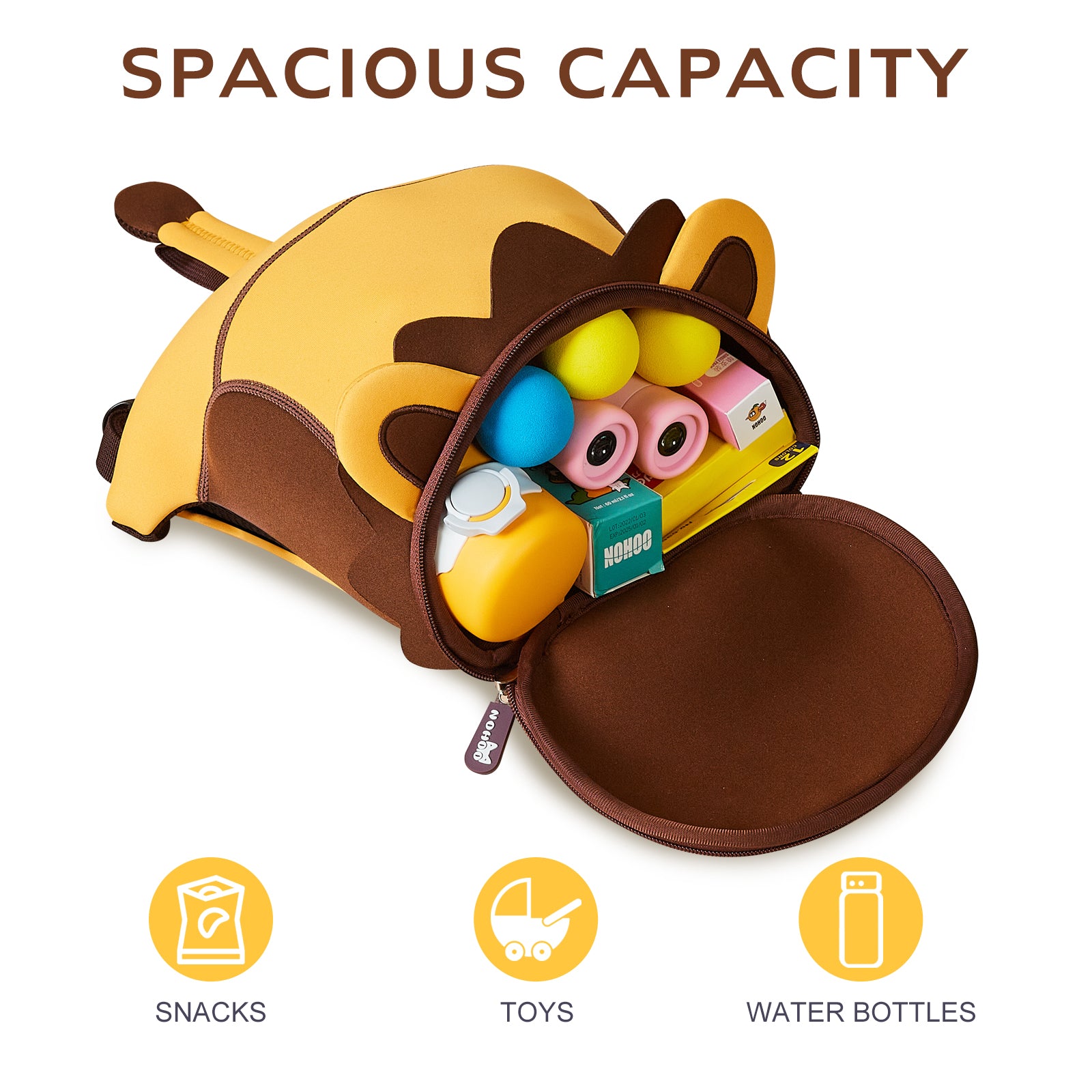 Lion Buddy Backpack – For Kids (Ages 2–6)