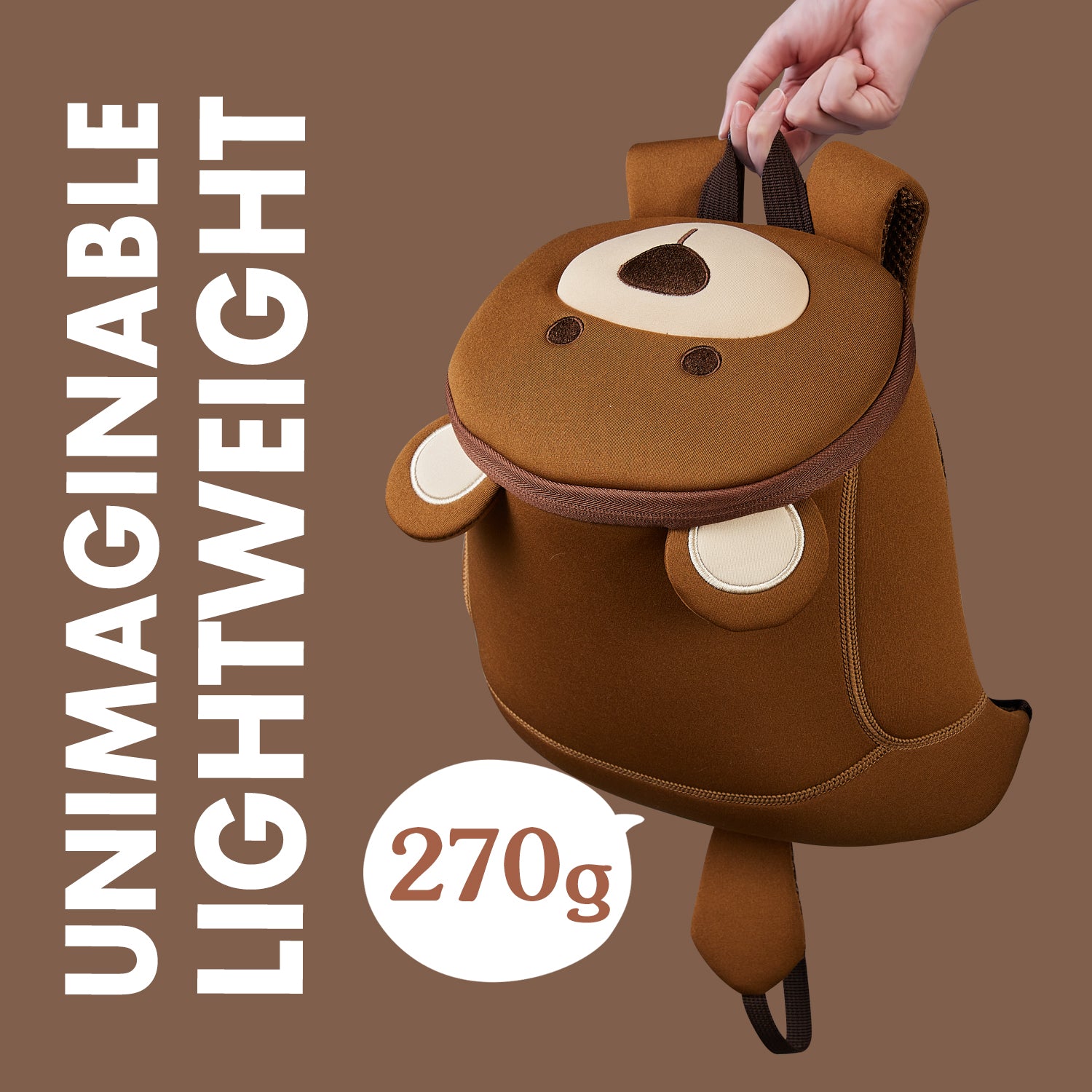 Bear Buddy Backpack – For Kids (Ages 2–6)