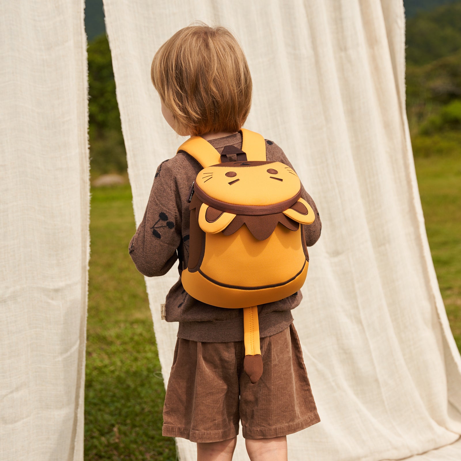 Lion Buddy Backpack – For Kids (Ages 2–6)