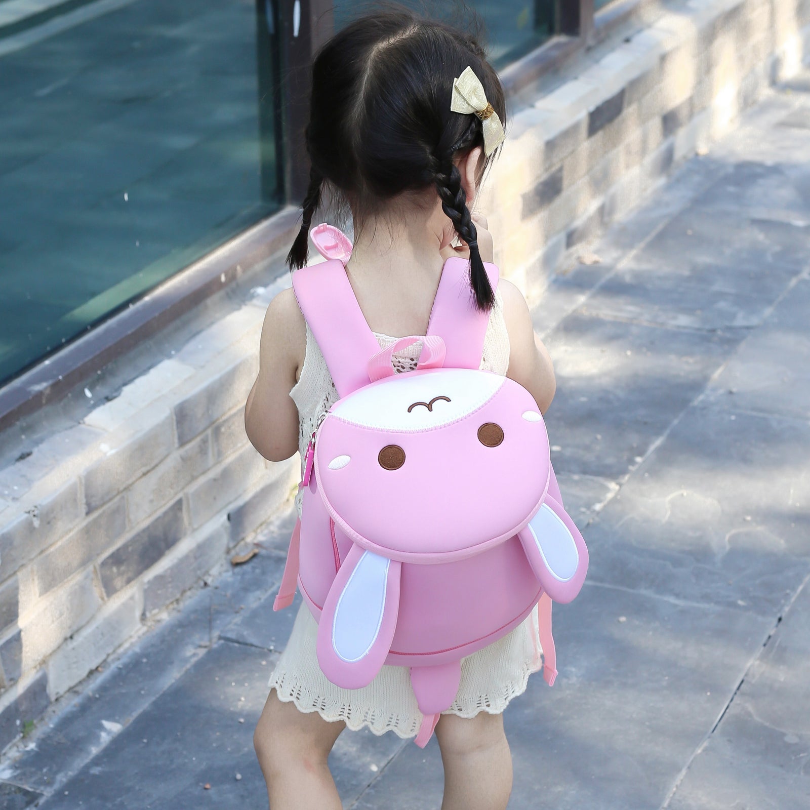 Bunny Buddy Backpack – For Kids (Ages 2–6)