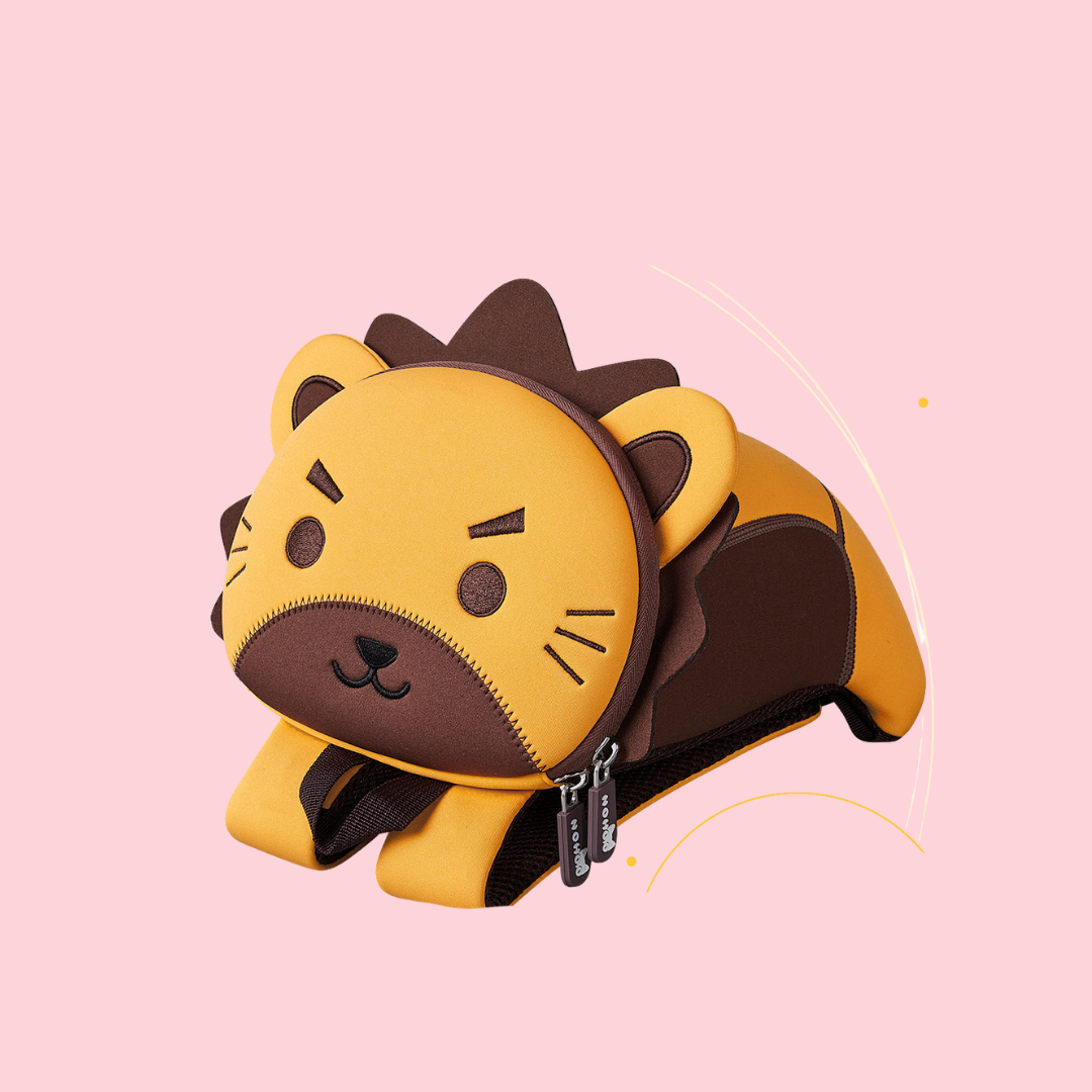 Lion Buddy Backpack – For Kids (Ages 2–6)