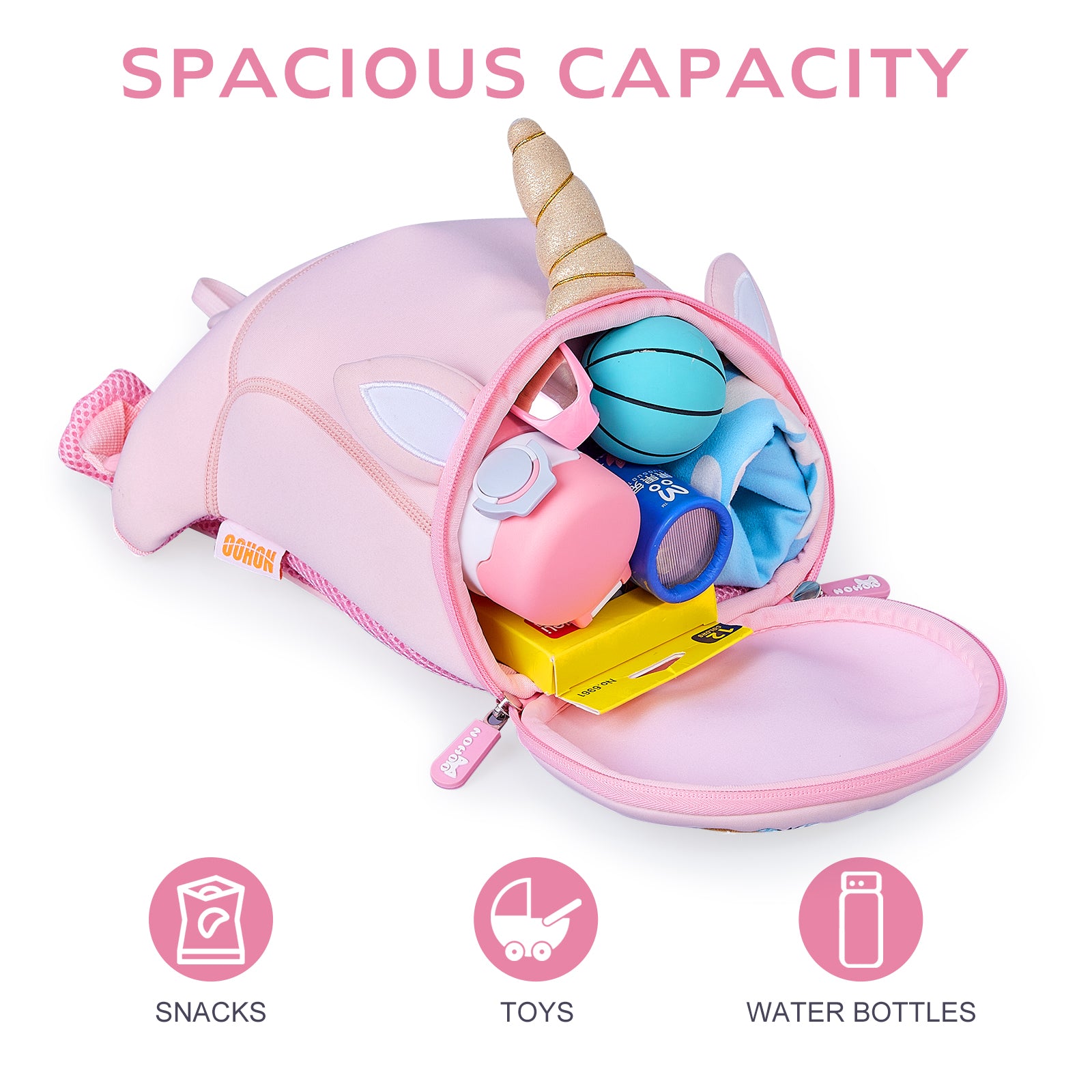 Unicorn Buddy Backpack – For Kids (Ages 2–6)